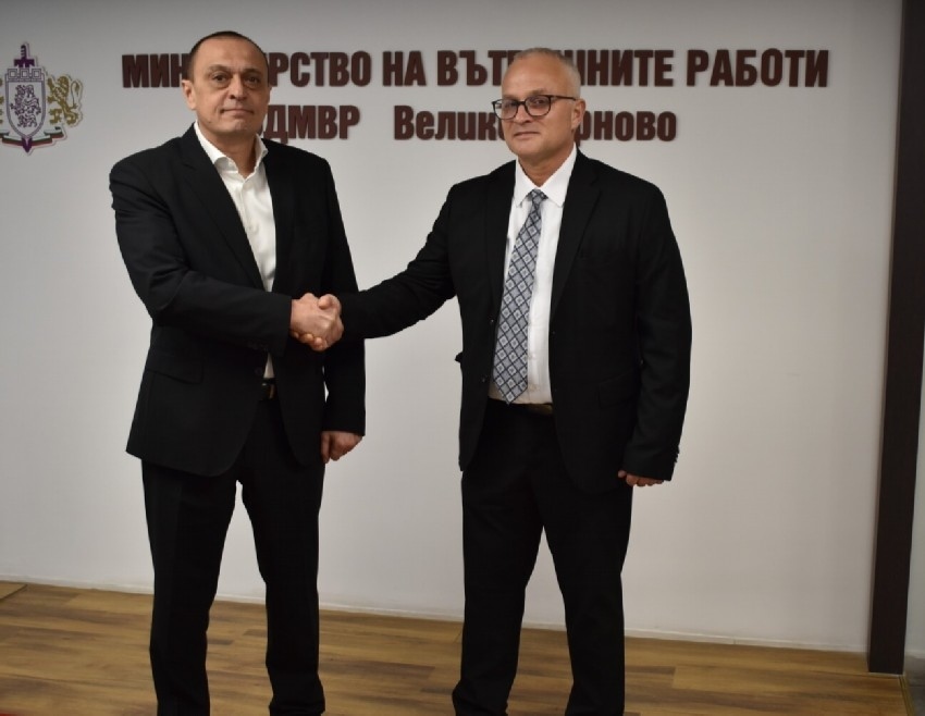 Старши комисар Мариян Лонгинов поема ръководството на ОДМВР – В. Търново