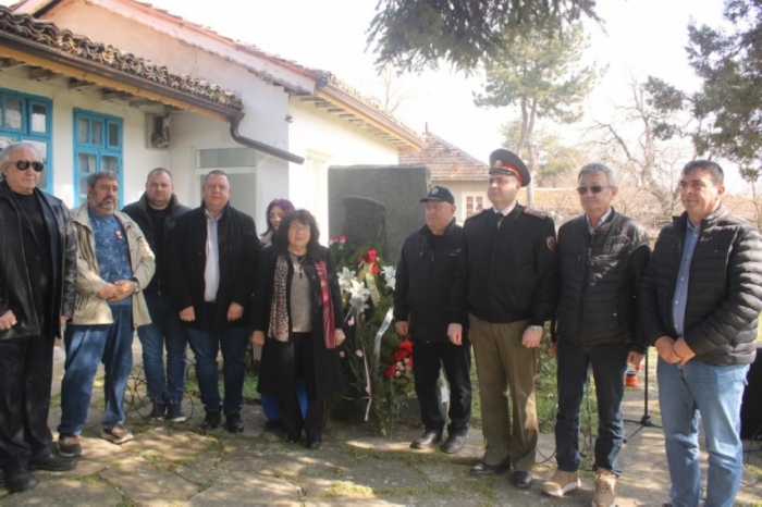 В стражишкото село Сушица почетоха паметта на старшина I степен Димитър Атанасов Димитров