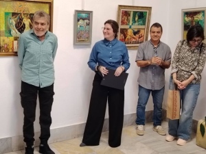 Илия Банков откри самостоятелна изложба под мотото \"Отново по пътя\"