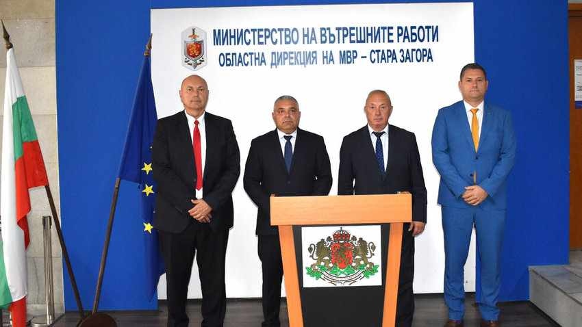 Бившият шеф на ОД МВР - В. Търново пое полицията в Стара Загора
