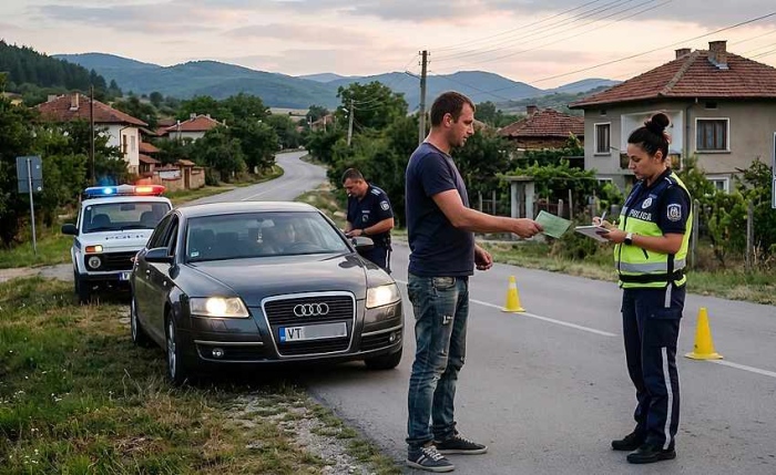 Бързо производство за шофиране след употреба на алкохол е започнато в РУ Стражица