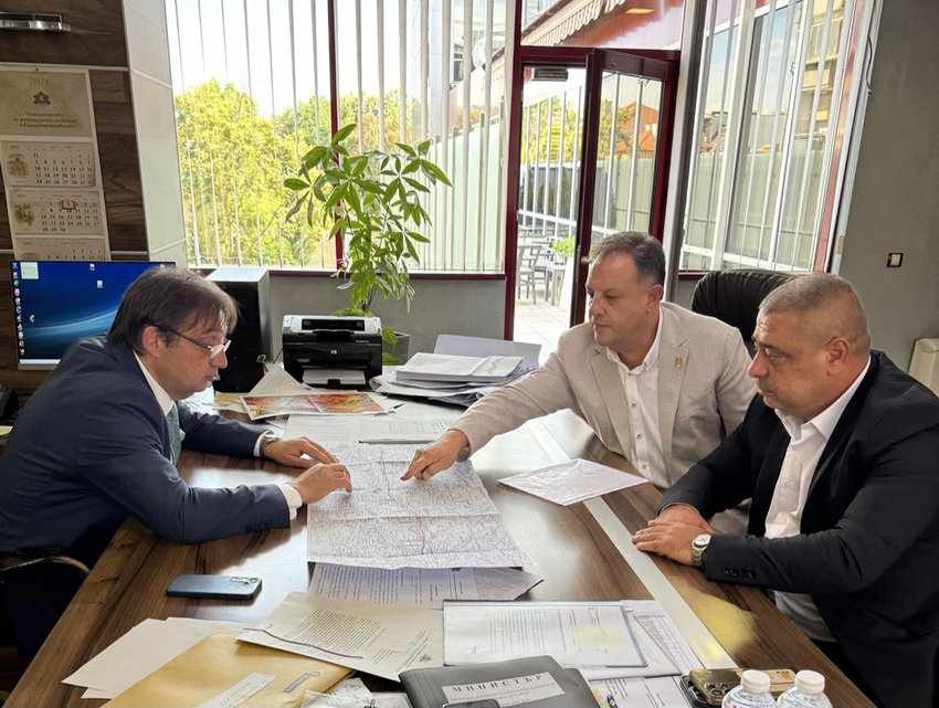 Напредък за Северния пътен възел „Трапезица“ и Присовските завои